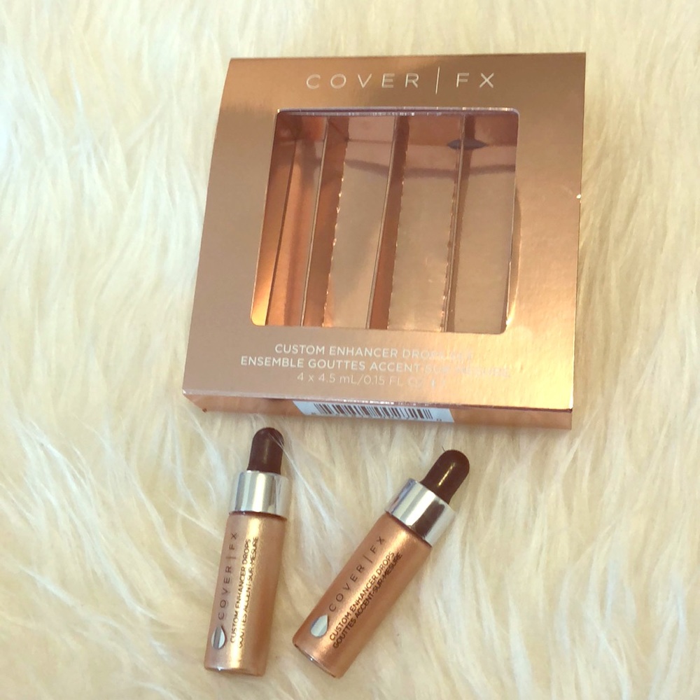 Cover FX Drops in Moonlight and Rose Gold .15oz/pc